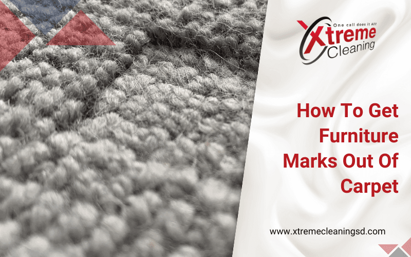 How To Get Furniture Marks Out Of Carpet| Xtreme Cleaning